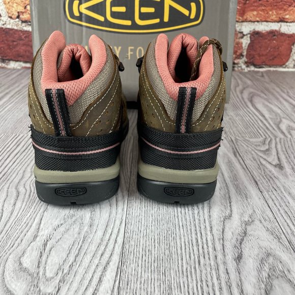 KEEN Utility Women's Flint 2 Mid Soft Toe Waterproof Work Boots - Picture 7 of 8